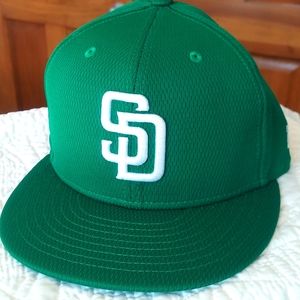 🆕 San Diego Padres New Era 59Fifty Official On-Field Cap, 7 1/8